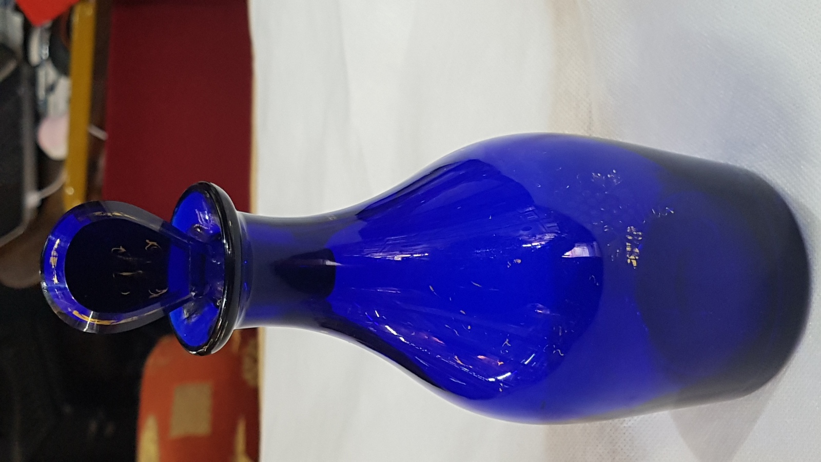19th C. Bristol Blue Decanter