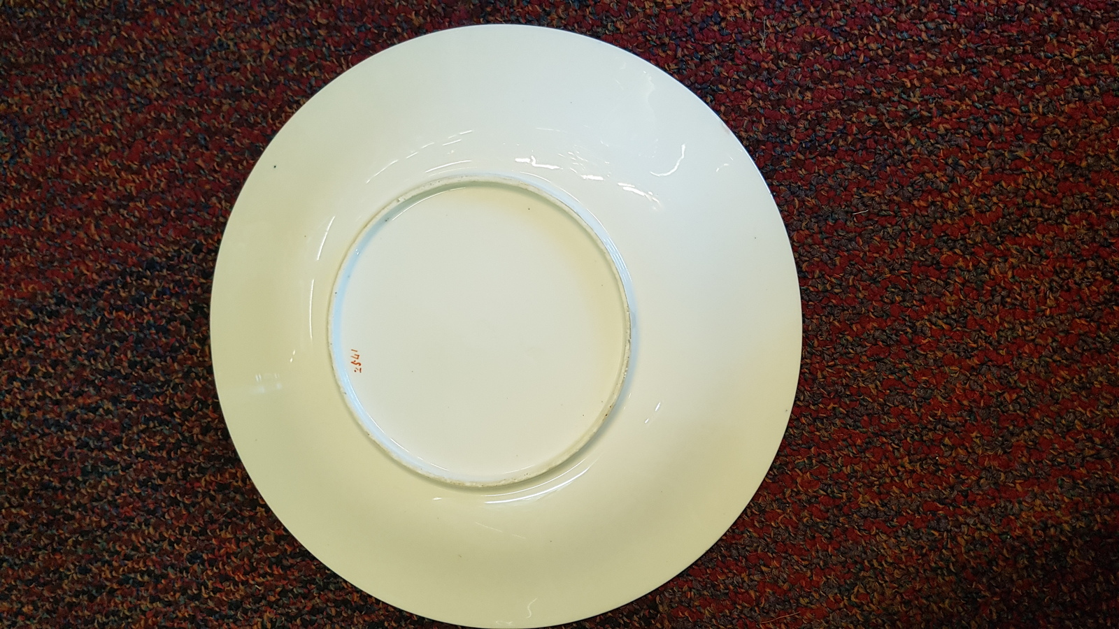 19thC. Handpainted With Wild Flowers, Grainger&#39;s Worcester Plate