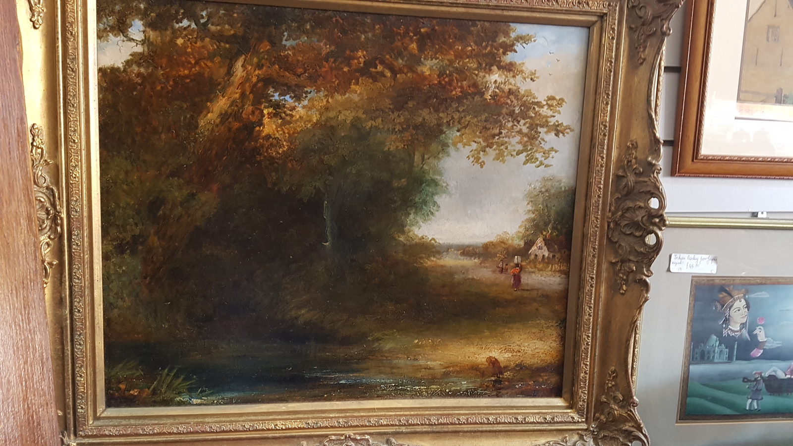 Oil Painting, Monogrammed By Henry Dawson