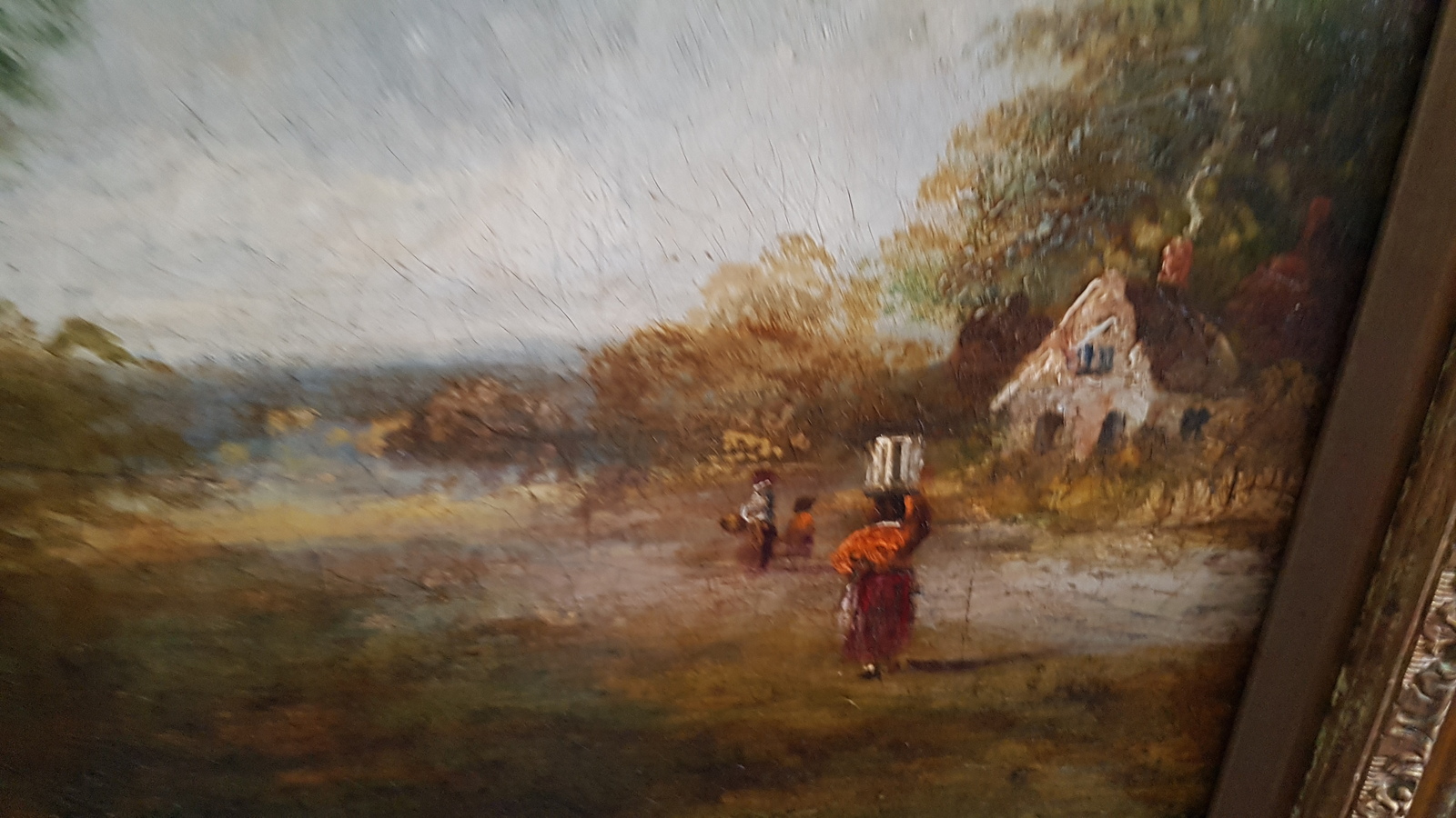 Oil Painting, Monogrammed By Henry Dawson