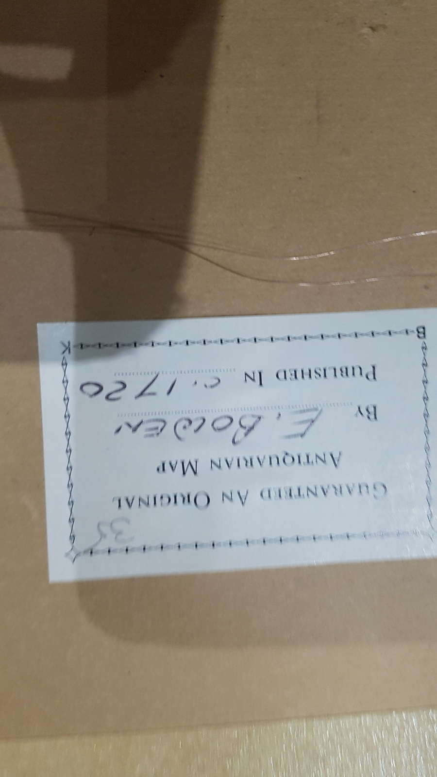 Antiquarian Map Of Buckinghamshire 1720 By E. Bowen