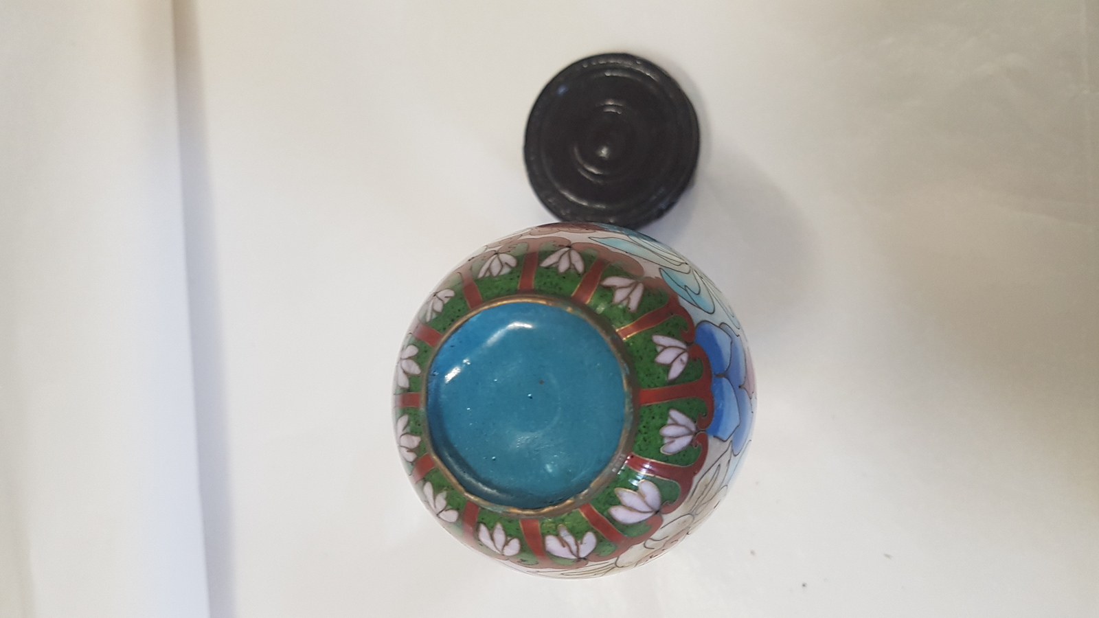 Small Cloisonne with Stand