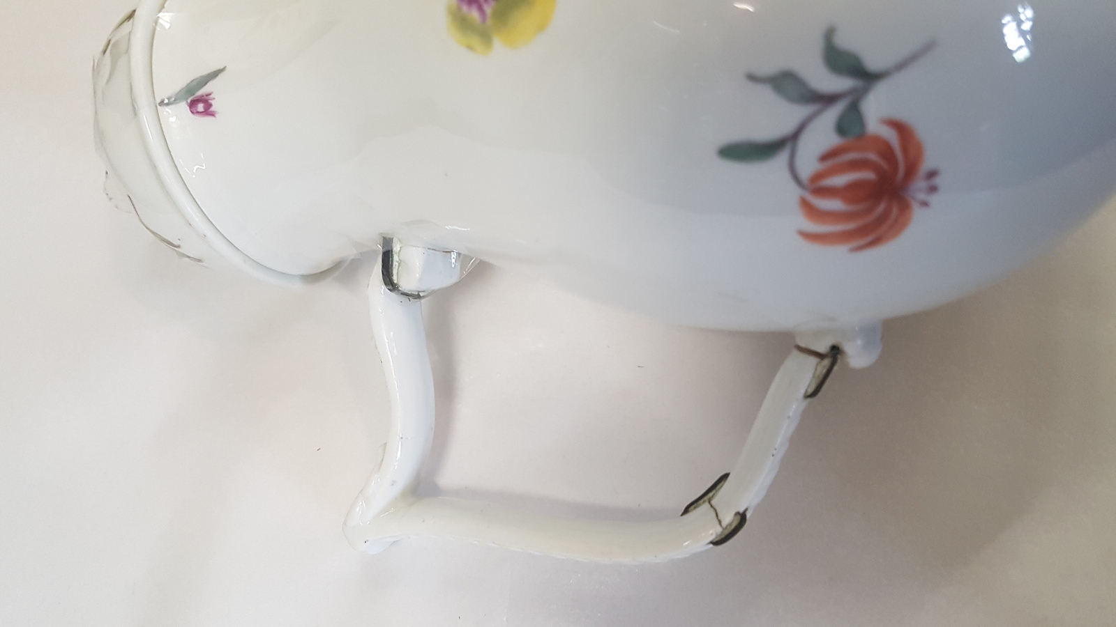 Meissen, An 18th Century  Hard Paste  Porcelain Coffee pot