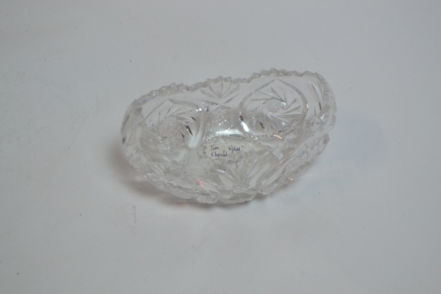 Small Cut Glass Bowl.