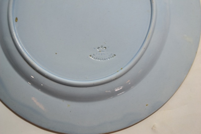 Set of Eight Staffordshire Plates by James and Ralph Clew