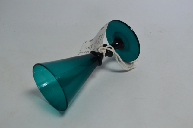 Victorian Bristol Green Glass