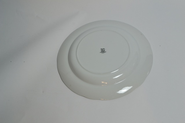 4 Copland Blue Italian Spode Dinner Plates.