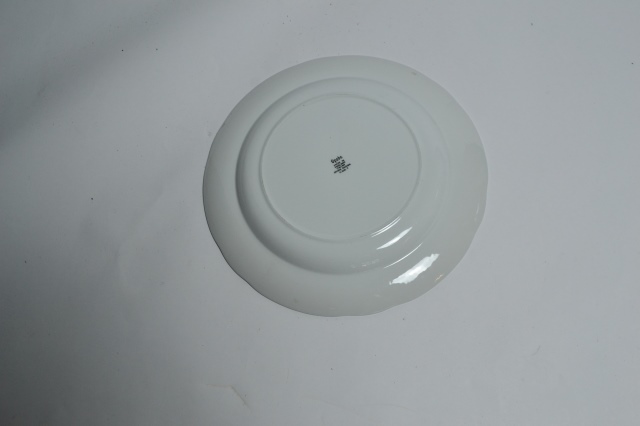 4 Copland Blue Italian Spode Dinner Plates.