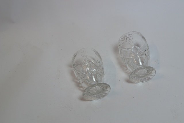 A Pair of Masonic Glasses.