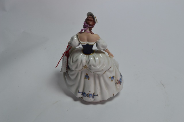 Continental Lady Figurine.