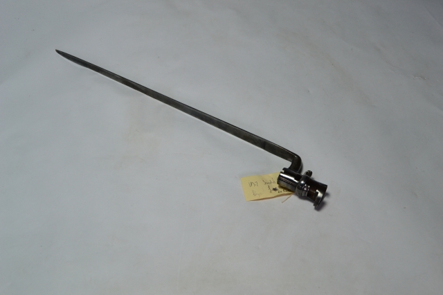 Swedish 1857 Percussion Rifle Bayonet.