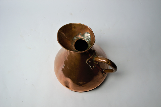 Victorian Two Gallon Copper Hay Stack Jug.