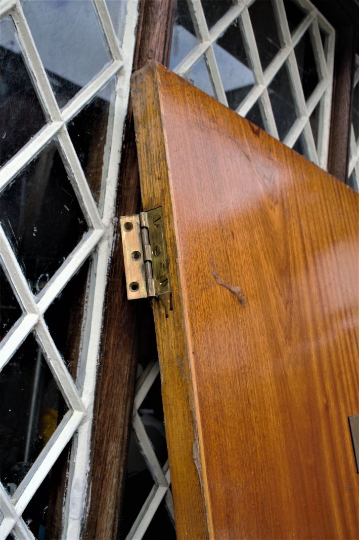 Large Oak Office Door